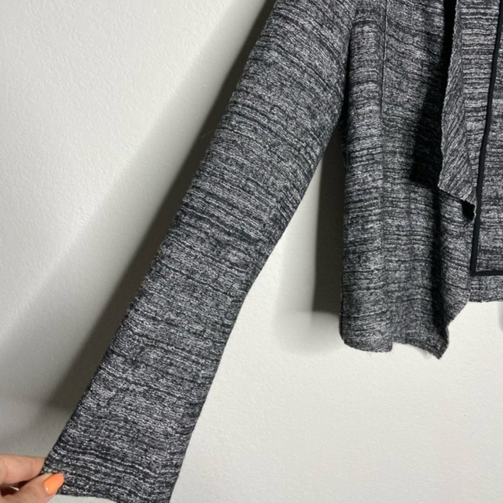 New Bagatelle Open Front Wool Waterfall Jacket L - image 2